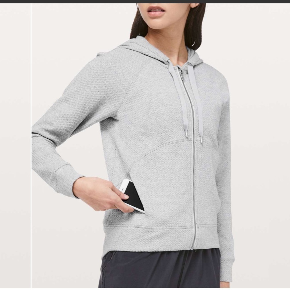 Lululemon // EUC Lululemon Catch A Moment Zip Hoodie 12